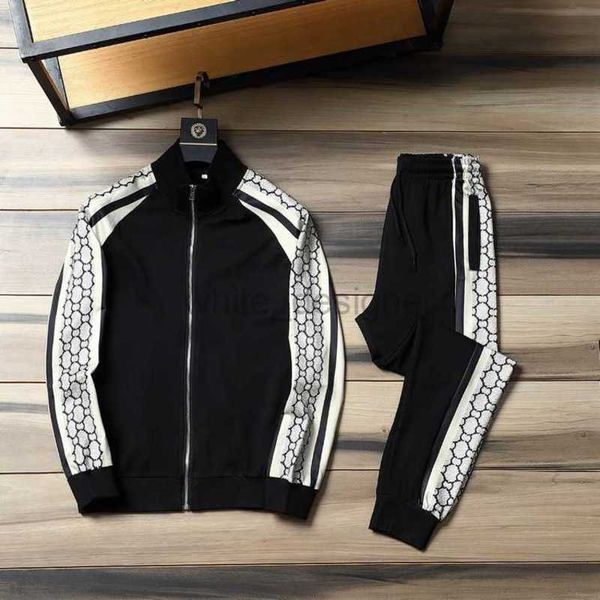 Luxus -Designer -Tracksanzuiten Herren Sportbekleidung und Frauenbaumwäsche Langarmjacke Hose Tracksuit Männer und Frauen Freizeitanzug Zwei Teile Sets