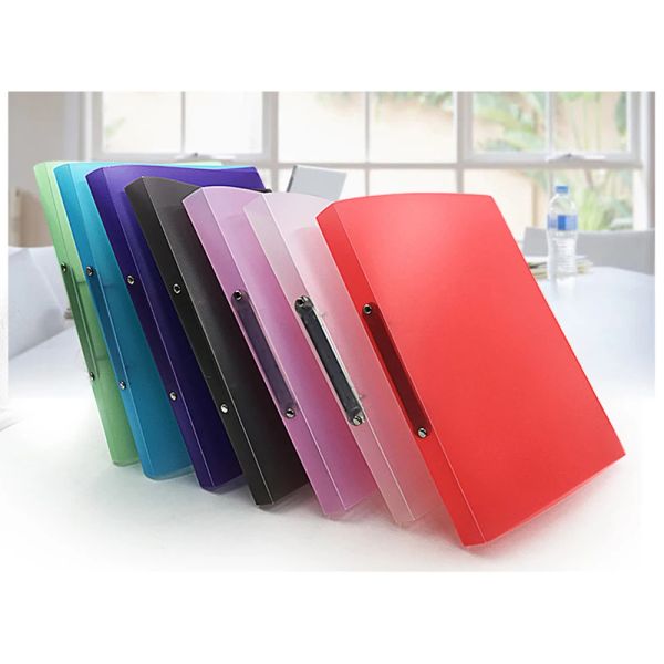 Binder A4 File File File 2 Hole Binder Office e FORNITÀ SCUOLA A4 Binder Otype Punch Cartella PP cancelleria