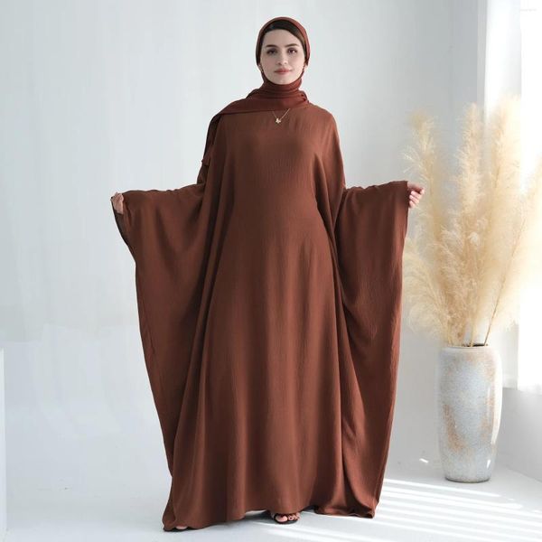 Abbigliamento etnico Ramadan Khimar Abaya Dubai Arabia Saudita Turchia Abito musulmano islamico abiti da preghiera abiti per donne kebaya abito femme