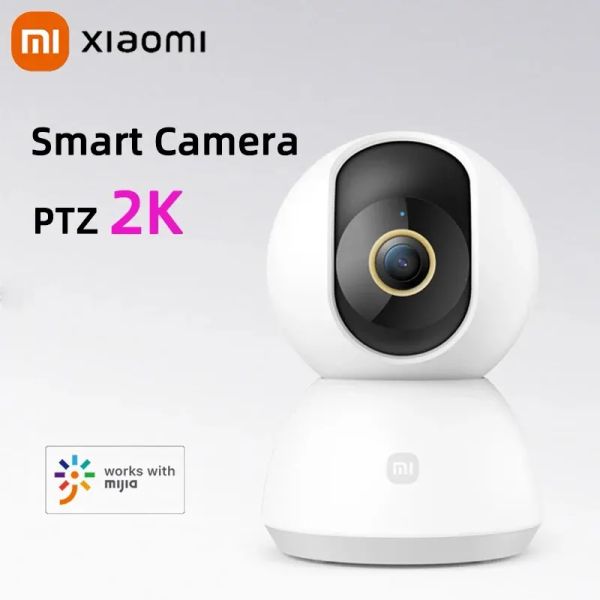 Telecamere Xiaomi Smart Home WiFi Sorveglianza Sicurezza Camera PTZ 2K Night Vision a 360 ° Video per bambini interno Monitoraggio con Mijia