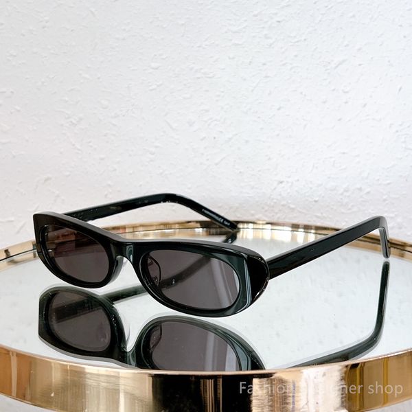 En kaliteli kara kedi göz güneş gözlüğü SL 557 Kadınlar için tasarımcı güneş gözlüğü kutusu moda klasik tarzı anti-uv400 gözlük retro unisex sürüş