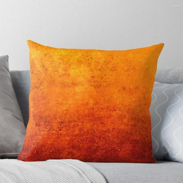 Cuscino arancione n. 2 lancio di coperture ricamato divano cover decorativi