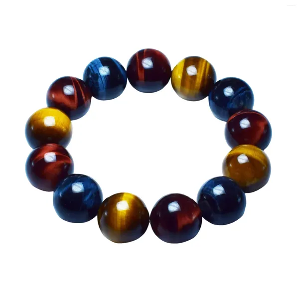 Strand Color Tiger Eye Bracelet Material da moda e ecologicamente correto N Meninas meninos Gifts Jewelry Gifts