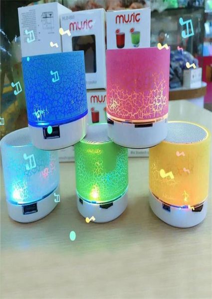 LED A9 Bluetooth Speaker Subwoofer Wireless Subwoofer HiFi Player para Samsung HTC Android Phone3485489