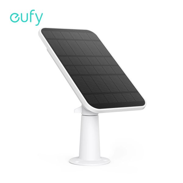 Аксессуары EUFY Security Security Service Solar Panel, совместимая с EUFYCAM непрерывной питание 2,6 Вт солнечной панели, IP65