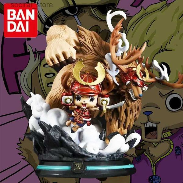 Actionspielzeugfiguren Neue One -Stück Chopper Anime -Figuren Wano Onigashima Chopper Statue Action Figur MODEL DULL COLLECATION SPOTOGE SPIELEN L240402