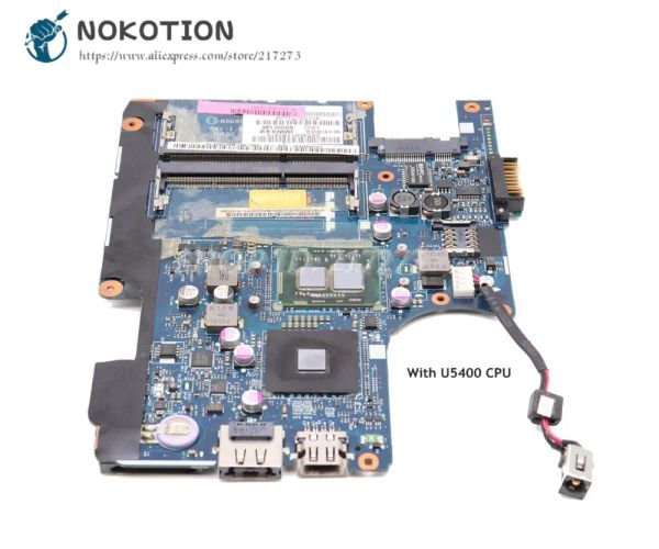 Материнская плата Nokotion K000106830 NDU00 LA6031P Главная плата для спутника Toshiba T210 T215 T230 Материнская плата ноутбука HM55 U5400 CPU
