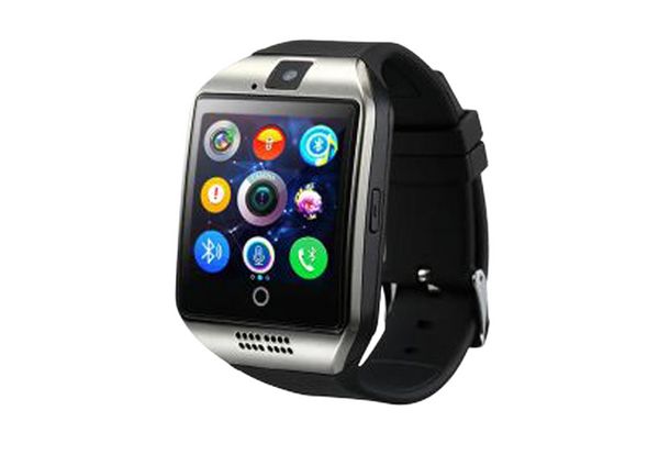 1T 2024 Smart Watches Q18 Bluetooth Smartwatch für Apple iPhone iOS Samsung Android Phone mit SIM -Karten -Slot -Armbändern Smart Watch