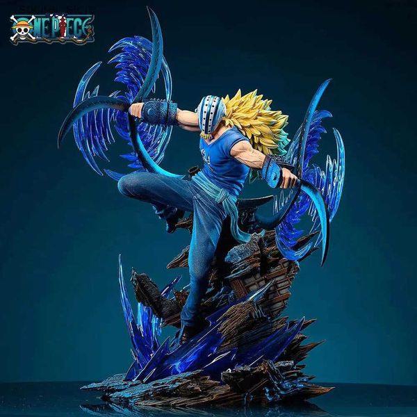 Figure giocattolo d'azione Nuovo pezzo One Piece 21 cm Figura anime pirati killer figurina d'azione modello di statue bambola della raccolta di decorazioni Toys Gift L240402