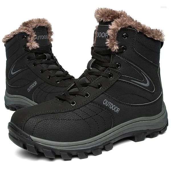 Sapatos de caminhada HikeUp Men Tactical Military Snow Boots