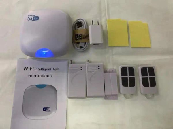 Kits Intelligent WiFi Alarm System App Controle remoto Sistema de alarme para ladrões de segurança doméstica