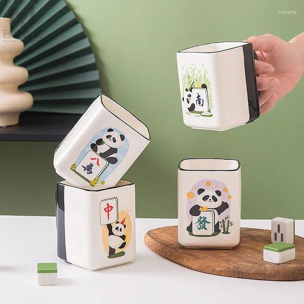 Кружки China-Chic Panda Ceramic Mug Creative Gift Home Home Pringing Cup Office Personalized Coffee