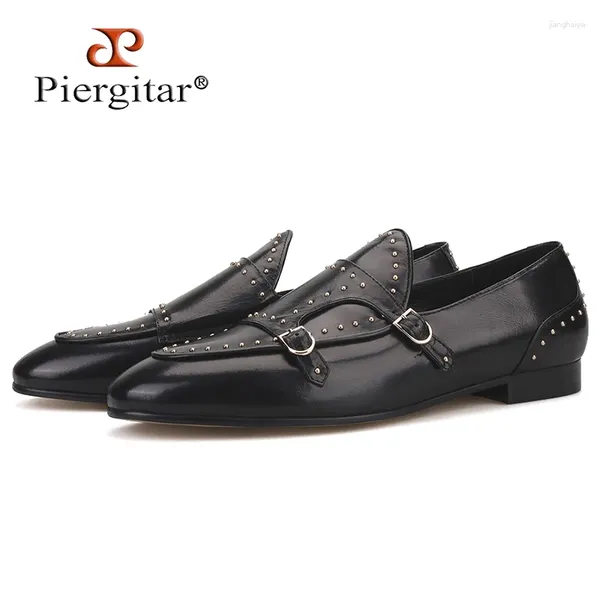 Scarpe casual Piergitar Brand Masse fatte a mano Mughers Genuine Moca