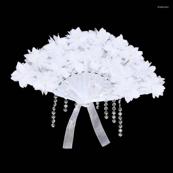 Figurine decorative Feather Fans for Wedding Lussuoso Spagna Craft Reput Reput Fan Decor Dance Accessori per la danza