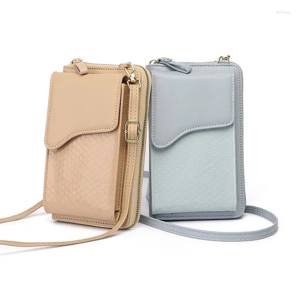 Bag High -End und Nische für Frauen 2024 Brieftasche mit trendigem Schlangenmuster ein Schulter -Crossbody -vielseitiger Instagram -Phon