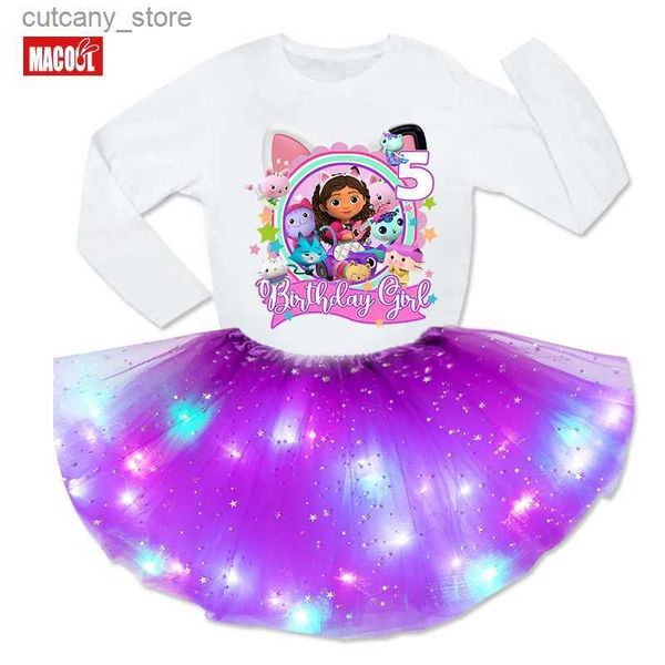 Abiti da ragazza femminile TUTU ABRESTO TUTU SET CAMPIO DI BAGN ALLEGIONE CAMPO CHE ASSEGGIO CAPPERTA ASSEGGIO CHIUST COMPITO Abito per bambini Abiti per bambini Girl L240402