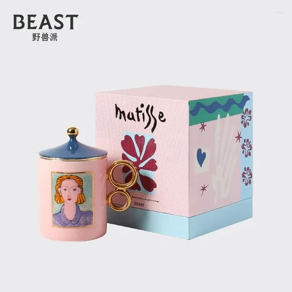 Tassen | Thebeast/Fauvism Matisse -Serie von Knochen -China -Kaffeetasse A Geburtstagsgeschenk