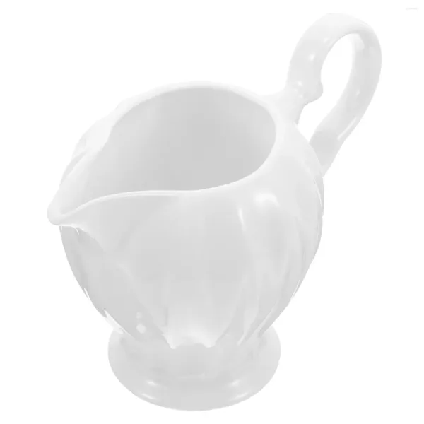 Geschirrssets Milchkrüge Keramik Creamer Pitcher Kaffeesirup Wasser mit kleinen Tassenpaketen gewürzt