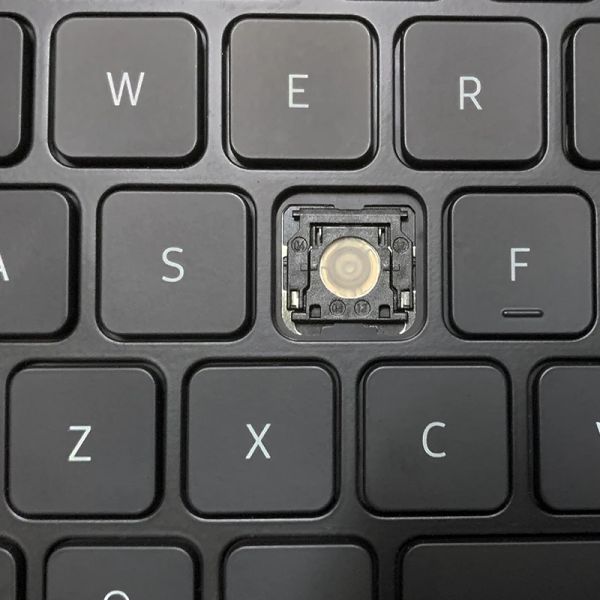 Accessoires Ersatzschlüsselkap -Schlüsselkapsel Scissor Cliphinge für Samsung Galaxy Tab S7 Tasten Tastatur Schwarzes Englisch