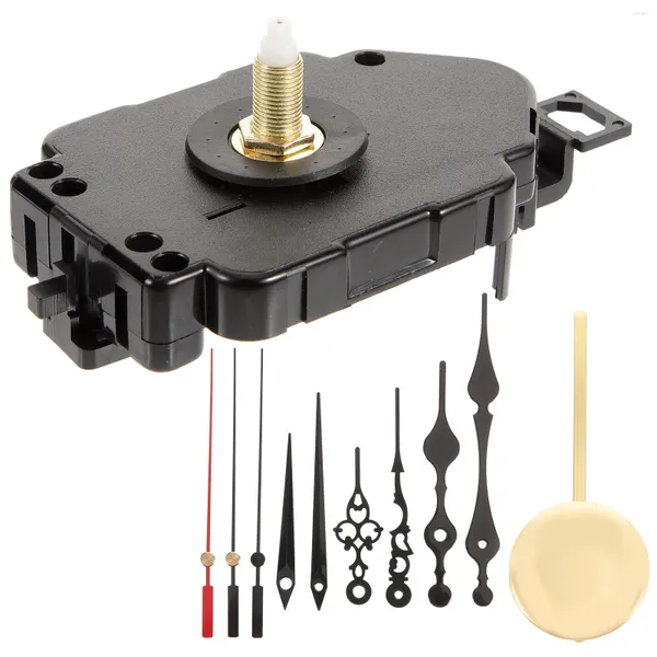 Relógios Acessórios Quartz Pendulum Relógio Movimento de peças de reparo DIY Mecanismo e parede de mudo da substituição do kit de mãos de mãos