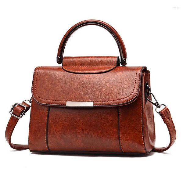 Umhängetaschen Mädchen Luxus für Frauen 2024 Reise Messenger PU Leder Student Handtaschen Designer