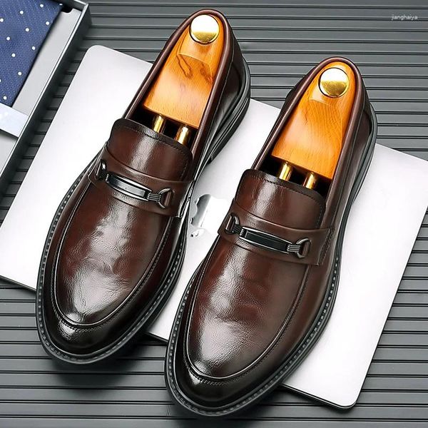 Casual Shoes 2024 Business Herren Work Driving Party Dress Office