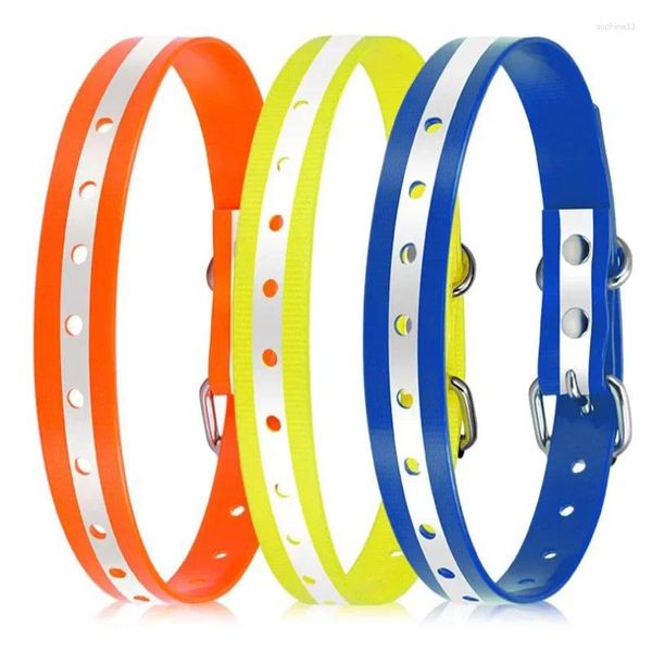 Collari per cani TPU Pet Collar Riflettente Nastro Anti Antiling Dispositivo di addestramento Solo Cintura del collo