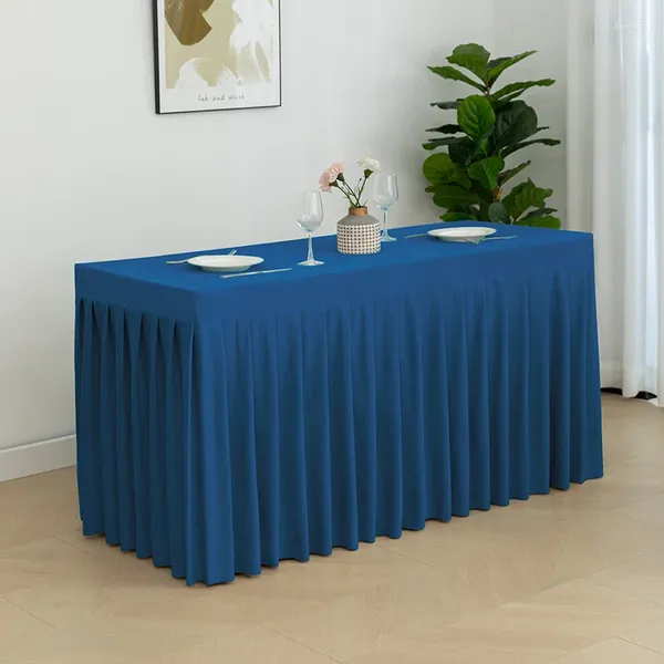 Tischtuch Flanellelette Konferenz Tischdecke Rechteckige Business Fair Cover