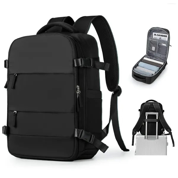 Backpack Large Travel for Men Airline Flug zugelassener wasserdichte Laptop Anti -Diebstahl