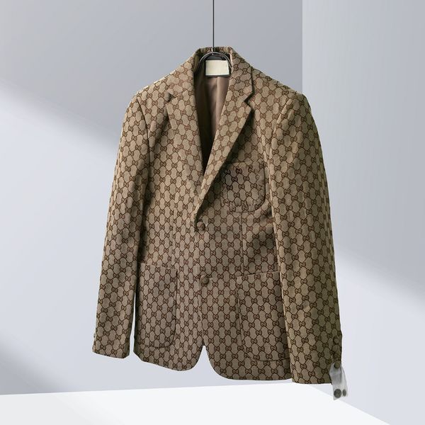 Herrenanzüge Blazers Mode Casual Boutique Doppelbusige Solid Color Business Anzug Jacke Hosen Hose 2 PCs Set Mantel#A10