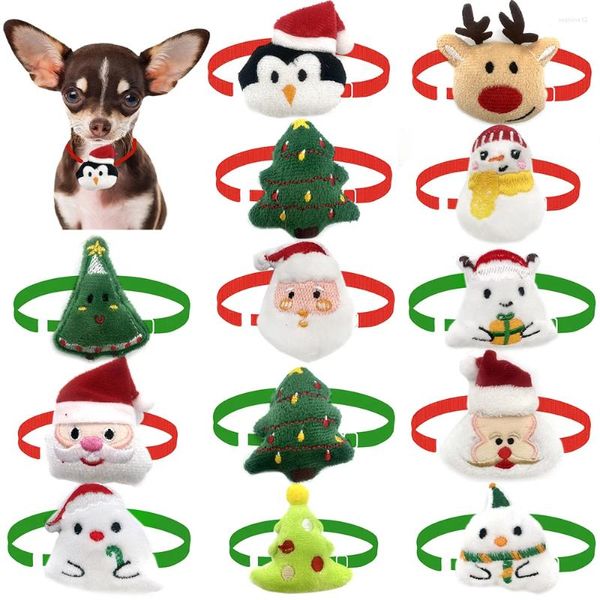 Vestuário para cães 50pcs acessórios de natal