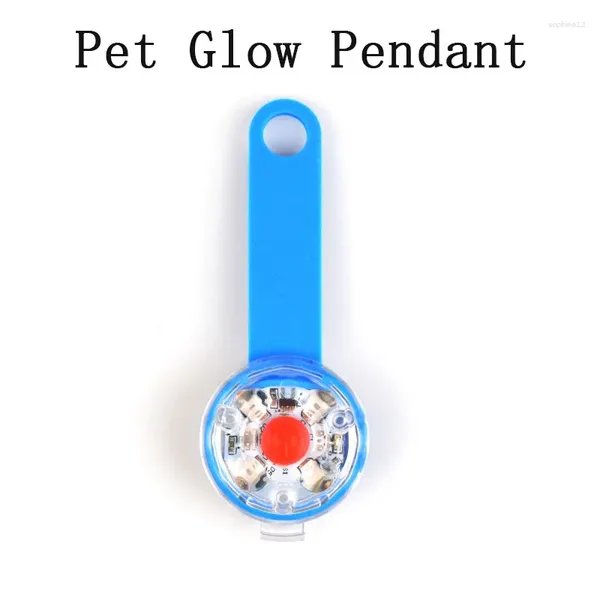 Collaro per animali domestici CANGLI ABBIGLIO DANNO CHARGGEGGIO LUMINUNO NOTTE ANTI LOST ACCESSORI SICUREZZA SICUREZZA IN SILICONE IMPERATURA