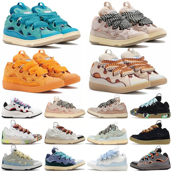 Designer Sneakers classico Sneaker Lavines Scarpe scarpe allacciate stile Lavinas Sneaker straordinarie Lavani in pelle involuta da uomo donna in nappa in gomma da scarpa a vite