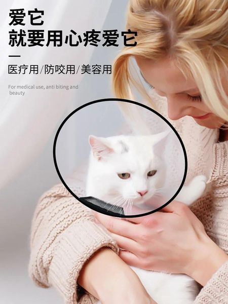 Cat Carrier Elizabeth Circle vergognoso permanente pet morbido grande anti-leccata