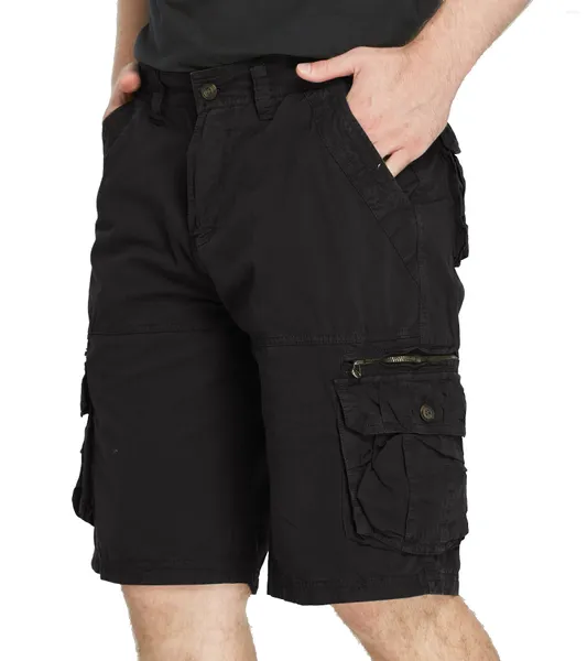 Herren-Shorts Cargo Men 2024 Sommerarmee Militär Taktik Homme Casual Solid Multipocket Male Plus Size 30-40