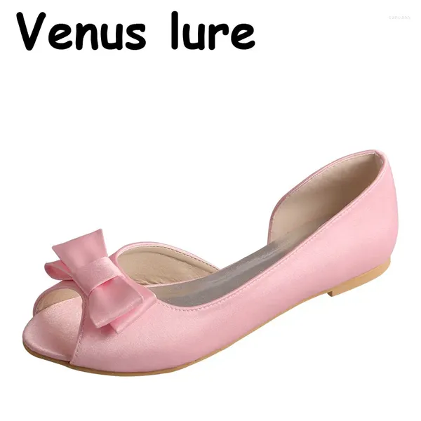 Sapatos casuais personalizados femininos feitos de balé de peep rosa de ponta de noiva 12