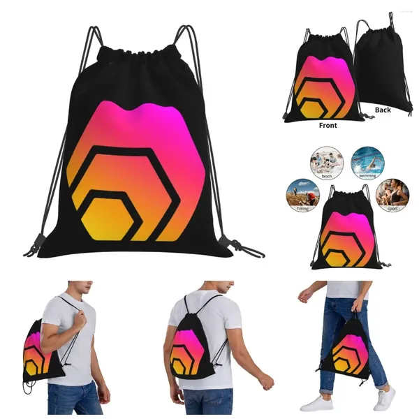 Mochila Bolsas de ginástica Backpack Saco de ginástica cripto