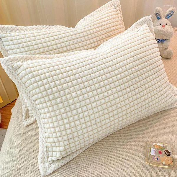 Yatak takımları büyük kadife yastık kapağı dekoratif atış yastık kılıfı kanepe ve oturma odası beyaz siyah mavi muit renkleri