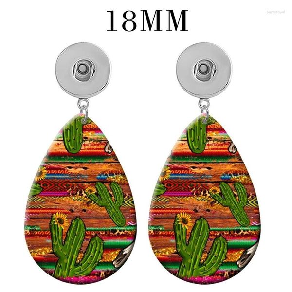 Dangle Ohrringe Mom Girls Sonnenblume 12mm 18mm Snap Knopf Drop Acryl Ohrstiel Ohrstolder DIY Juwely V2310