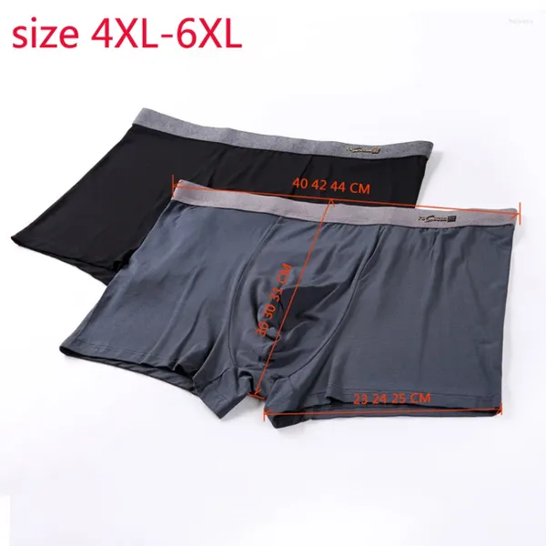 Underpants Ankunft Fashion Super Large Men Unterwäsche Fabrik bietet direkt über die Größe 4xl 5xl 6xl