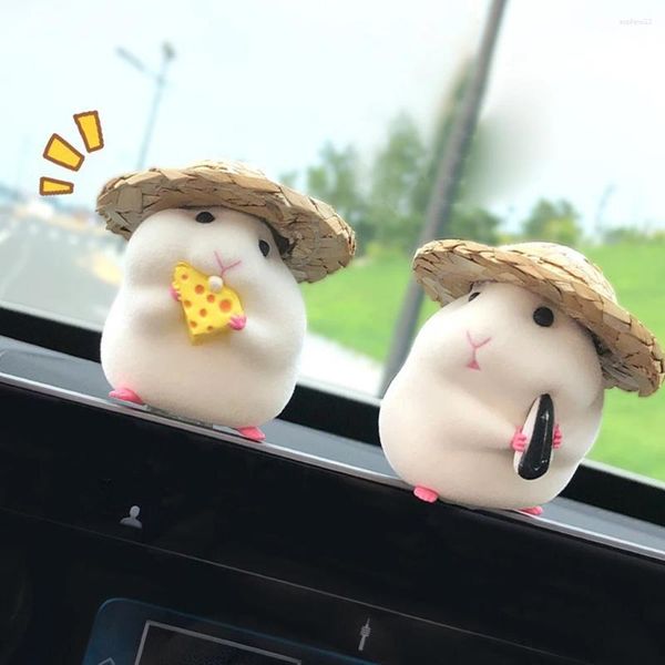 Dekorative Figuren Autodekoration Hamsterzubehör Konsole Süßes Puppeninnenraum Anhänger coole Zubehör