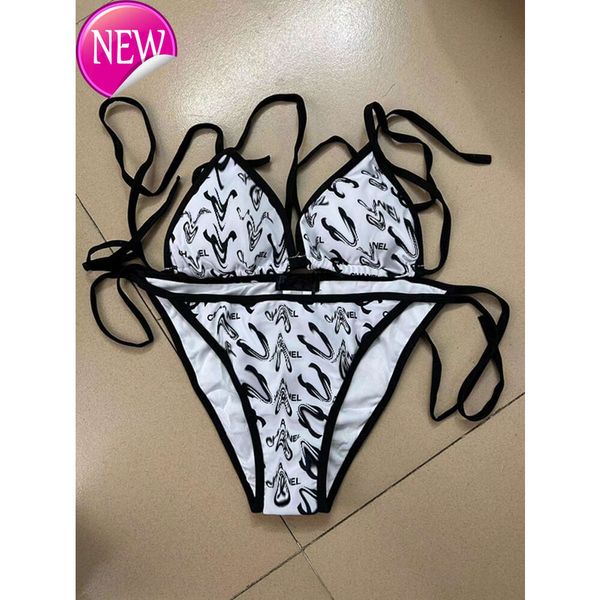 2024 Designer de alta qualidade roupas de banho verão praia solar sol swimsuit de luxo de luxo de luxo de luxo costura de diamante