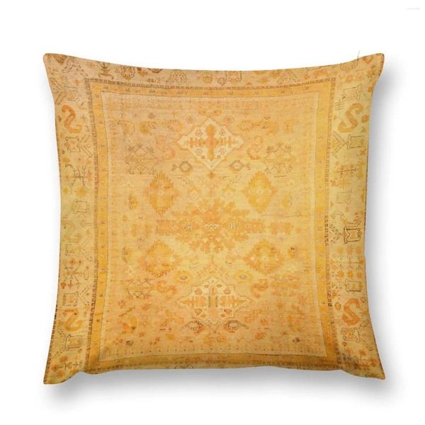 Travesseiro antigo turco oushak tapete estampar fronhas s para decoração de capa de sofá