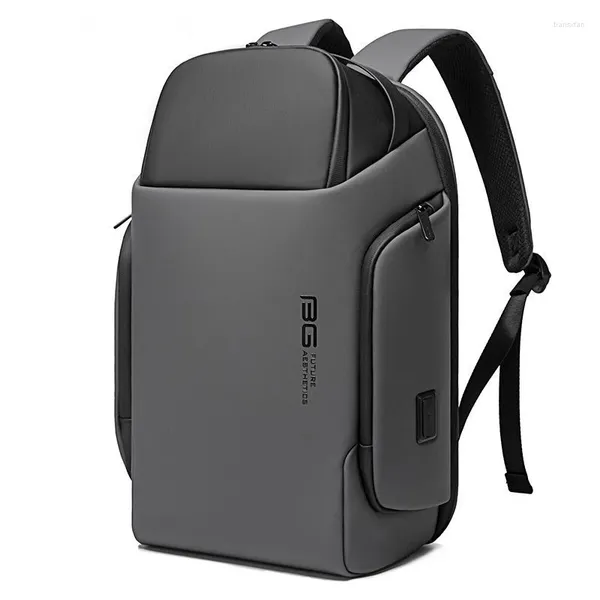 Backpack 2024 BANGE LAPTOP NEGÓCIO USB CARREGA PORT PORT SEMPLEMENTE SEMENTE HOMENTURA E ANTI-CORROSIÃO MEMINAIS MEMINAIS UNIVERSAL