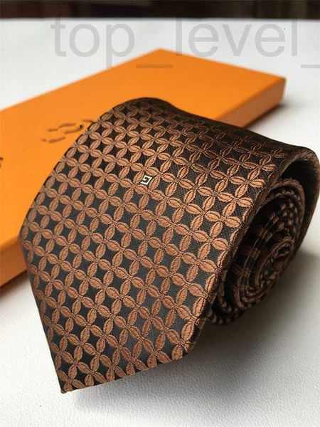 Ties Designer 88 Lettera maschile cravatta seta cravatta oro blu jacquard festa di matrimonio design in tessuto con scatola 8rpk