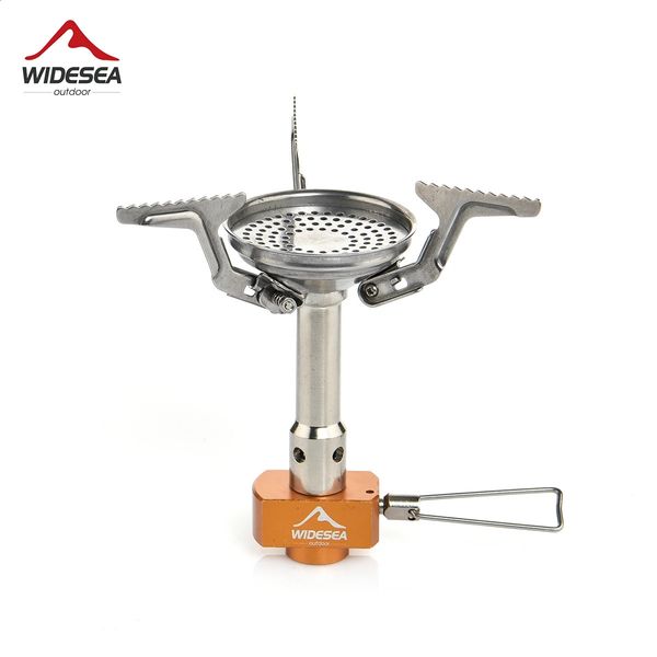 Wididea Camping Gas Tourist Stove ao ar livre aquecedor portátil Furno de sobrevivência Pocket Picnic Dares 240306