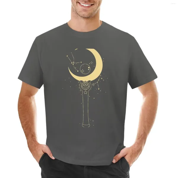 T-shirt delle canotte da uomo Topi di stelle Plus size T-shirt nere per gli uomini