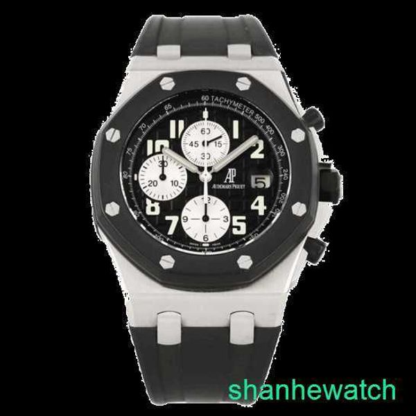 Mens AP Wrist Watch Royal Oak Offshore Mecânica Automática Menical's Watch Luxury Watch Leisure Business Swiss Watch 26170