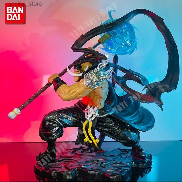 Figure giocattolo d'azione calda un pezzo anime figura bianca barba Edward Newgate Edward Pirates Figurina PVC Modello PVC Giocattoli Gifts L240402