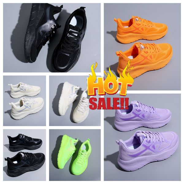 Novo top de luxo versátil e respirável Sapatos esportivos Sapatos Candy Color Sapatos leves leves para homens e mulheres